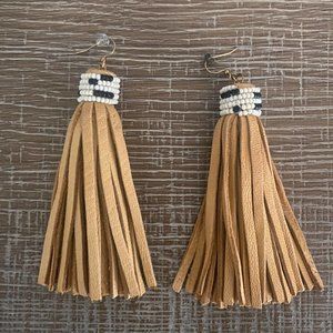 Noonday Collection Wilderness Tassel Earrings